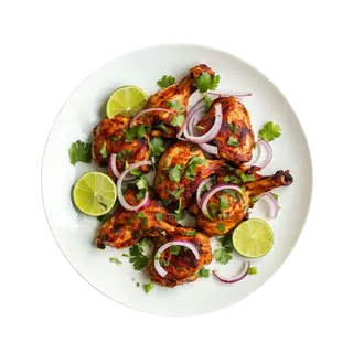 Plato Tandoori Pollo Malai Tikka