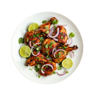 Plato Tandoori Pollo Malai Tikka