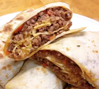 Burrito de carne