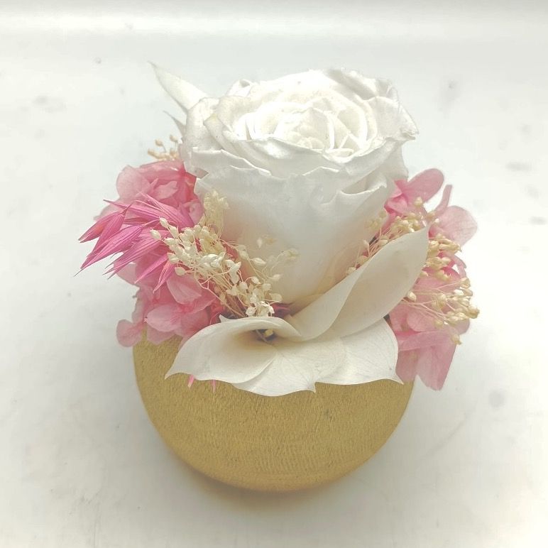 Rose Eternelle En Vase