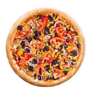 Pizza Vegetariana de post medie