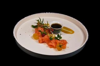 160-Carpaccio salmone 8pz