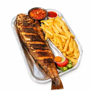 Bbq Croaker & Fries