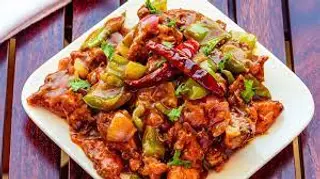 Roast Chili Chicken In Gravy