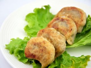 Ravioli di carne alla griglia