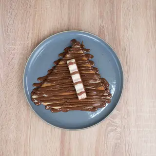 crêpe nutella & kinder