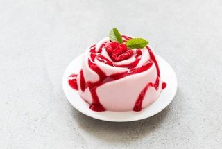 Panna cotta ai frutti di bosco