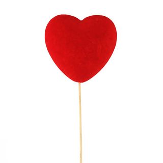 Corazoncito. Pick para añadir al ramo/centro de flores.