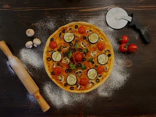 პიცა ვეგანური (დიდი)