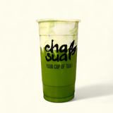 Matcha Latte Con Crema De Queso