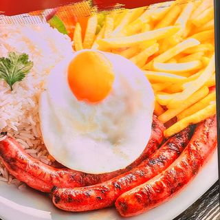 Menu Bitoque de Salsicha