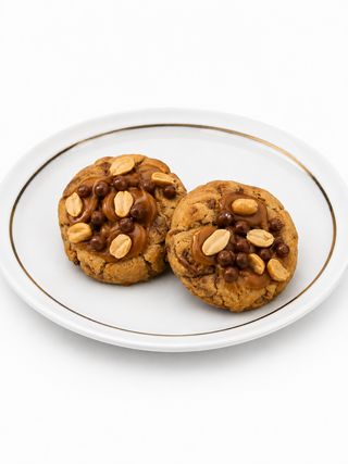 Cookies sa slanom karamelom, 2 komada