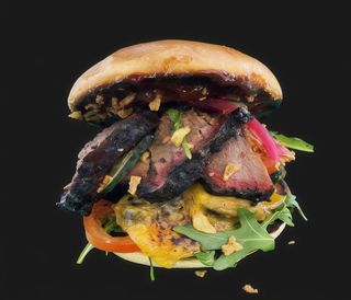 Burger Brisket De Black Angus