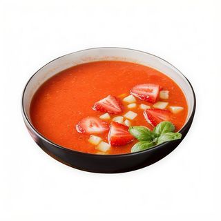 Gazpacho de fresa