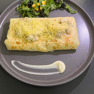 Crêpe Poulet Champignons