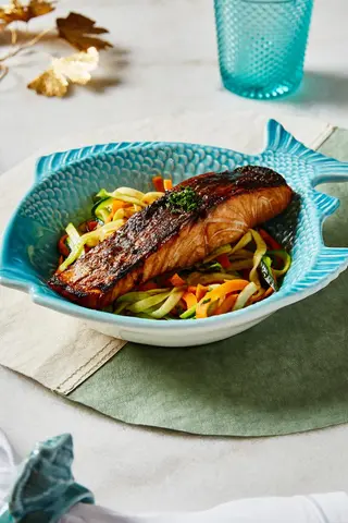 Salmón al Horno Marinado