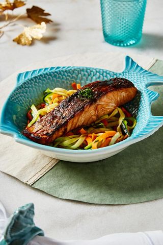 Salmón al Horno Marinado