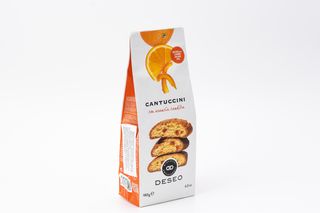 Cantuccini z kandyzowaną pomarańczą. 180 g