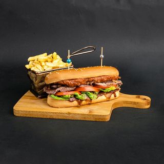Sandwich steak de boeuf