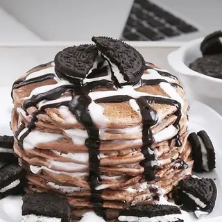 Pancake Nutella oreo 
