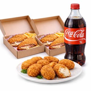 Menú Cachopova Dúo (Para compartir)