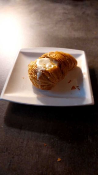 Cola de langosta de chocolate blanco