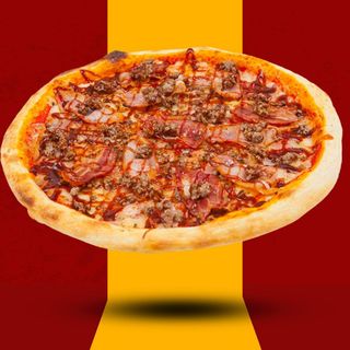 Pizza super barbacoa