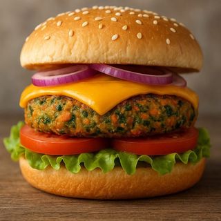 Hamburguesa De Vegetal