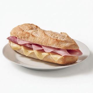 Tostada de jamón y queso