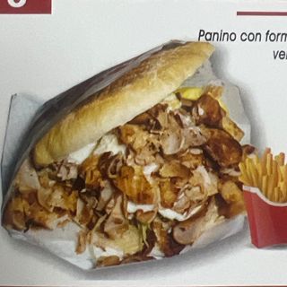 Panino Kebab Formaggio