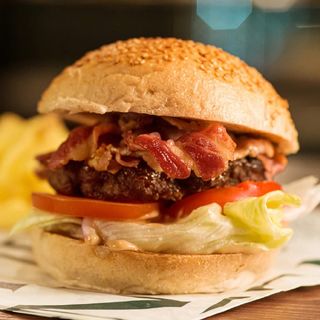Pancetta burger