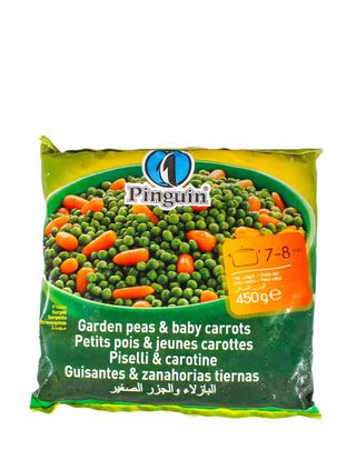 Petit Pois/Carotte 450G Pinguin    