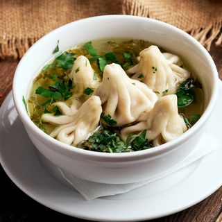 Курячий бульйон з міні хікналі 300g