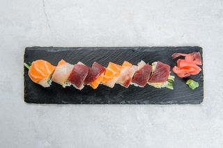 Uramaki rainbow 6 ryb