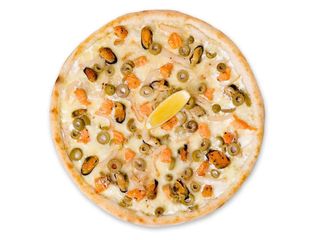 З морепродуктами 30см