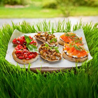 Брускетта ассорти