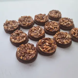 Sablé Nougat Graines de lin & Tournesol