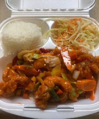 Kurczak słodko-pikantny 850g