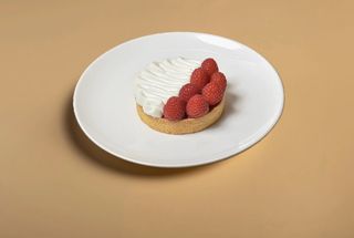 Малиновая тарталетка.