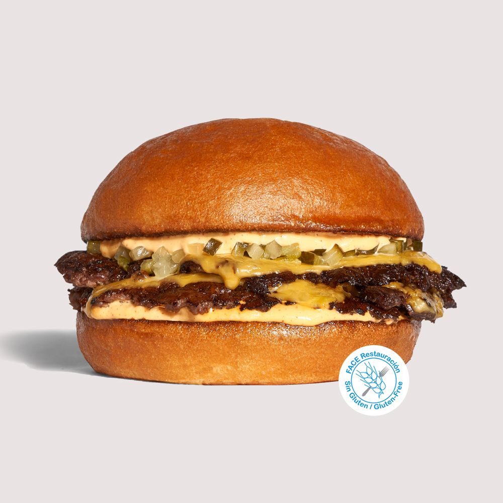 Cheeseburger Sin Gluten