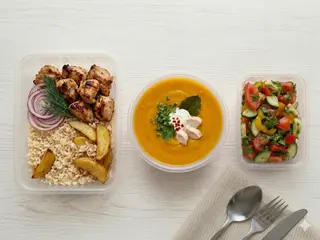 Ланч-бокс с шашлыком курица