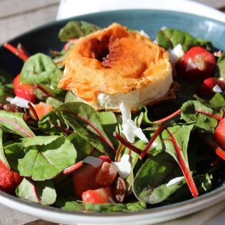 Ensalada con queso de cabra