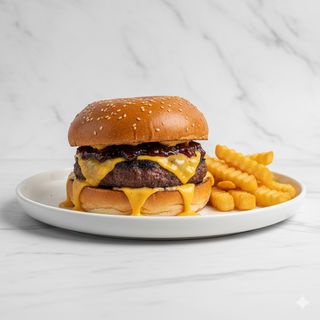 Hamburguesa De Black Angus