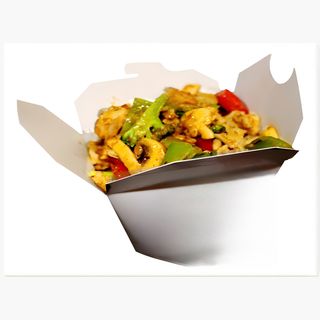 Pollo Con Salsa De Curry