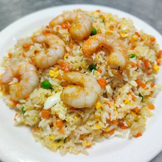 Arroz Frito Con Gambas