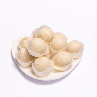 Boules amandes chocolat blanc par 250gr 
