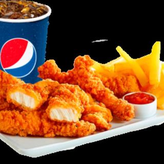 Menú Fingers De Pollo (5 Uds.)