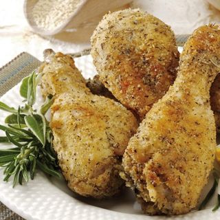 Pollo fritto con sale e pepe