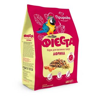 Корм Фієста для великих папуг Афріка, 600г
