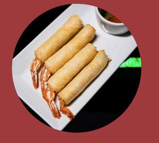 Sajgonka krewetkami 4 szt